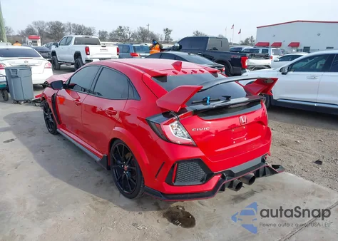 2019 Honda Civic Type R Touring z USA, uszkodzony, nr VIN SHHFK8G7XKU205771